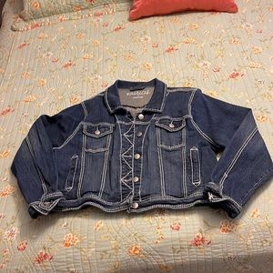 Maurices jean jacket size 2